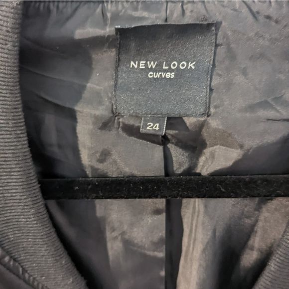 Black Bomber Jacket - Picture 2 of 2